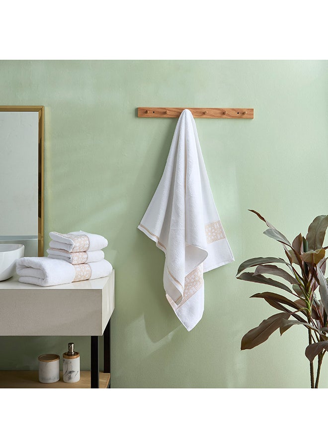 Home Box Cotton Hand Towel with Gold Embellishment - Image 4